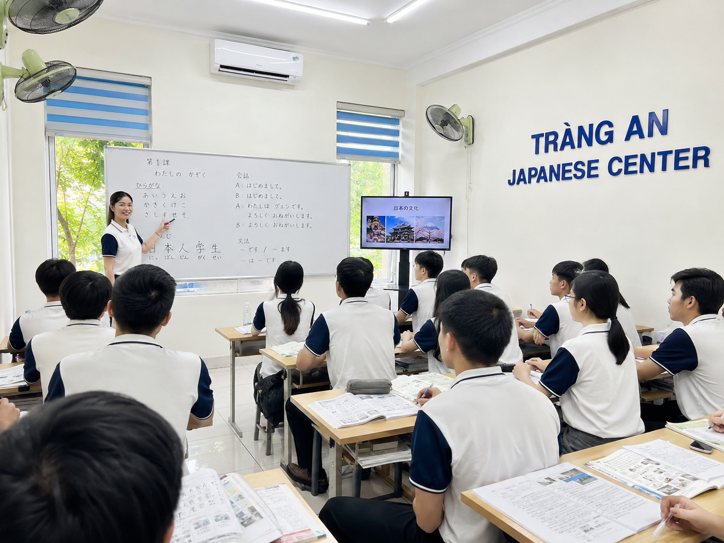Thi tuyển – đào tạo – xuất cảnh tại Tràng An 6