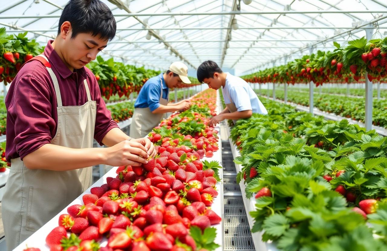 Trồng trọt nhà kính tại Miyazaki