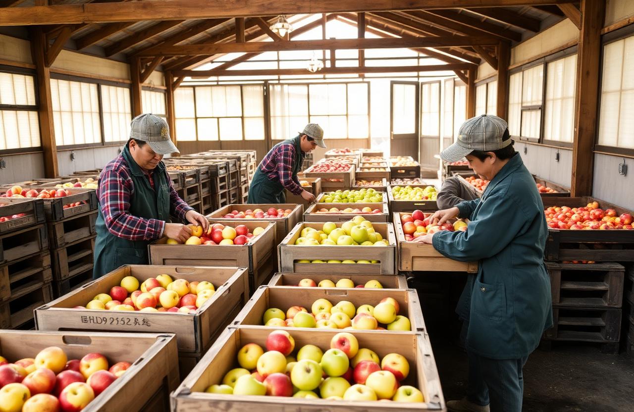 Trồng trọt nhà kính tại Hokkaido