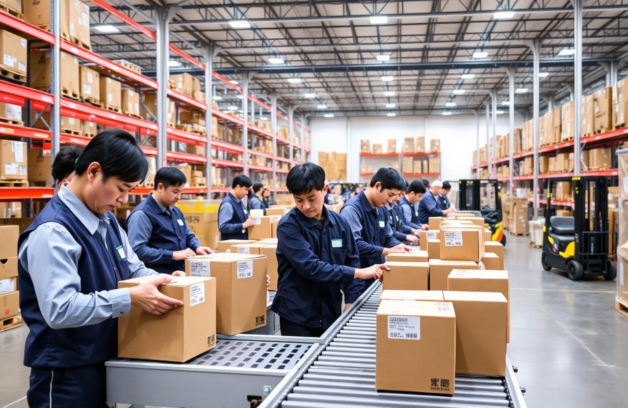 Đóng gói logistics tại Tokyo