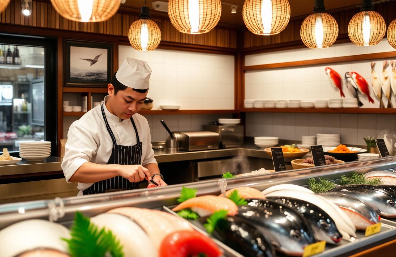 Chế biến suất ăn tại Osaka