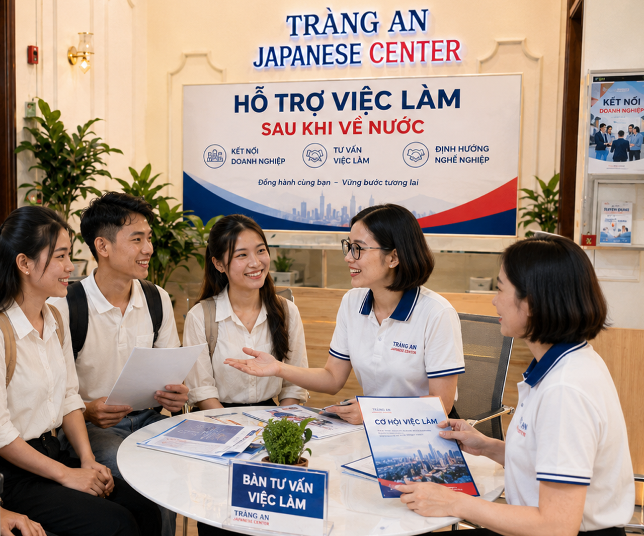 Ảnh minh họa bước Về nước & hỗ trợ việc làm